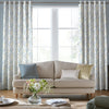 Laura Ashley Conwy Made to Measure Curtain Blue Sky