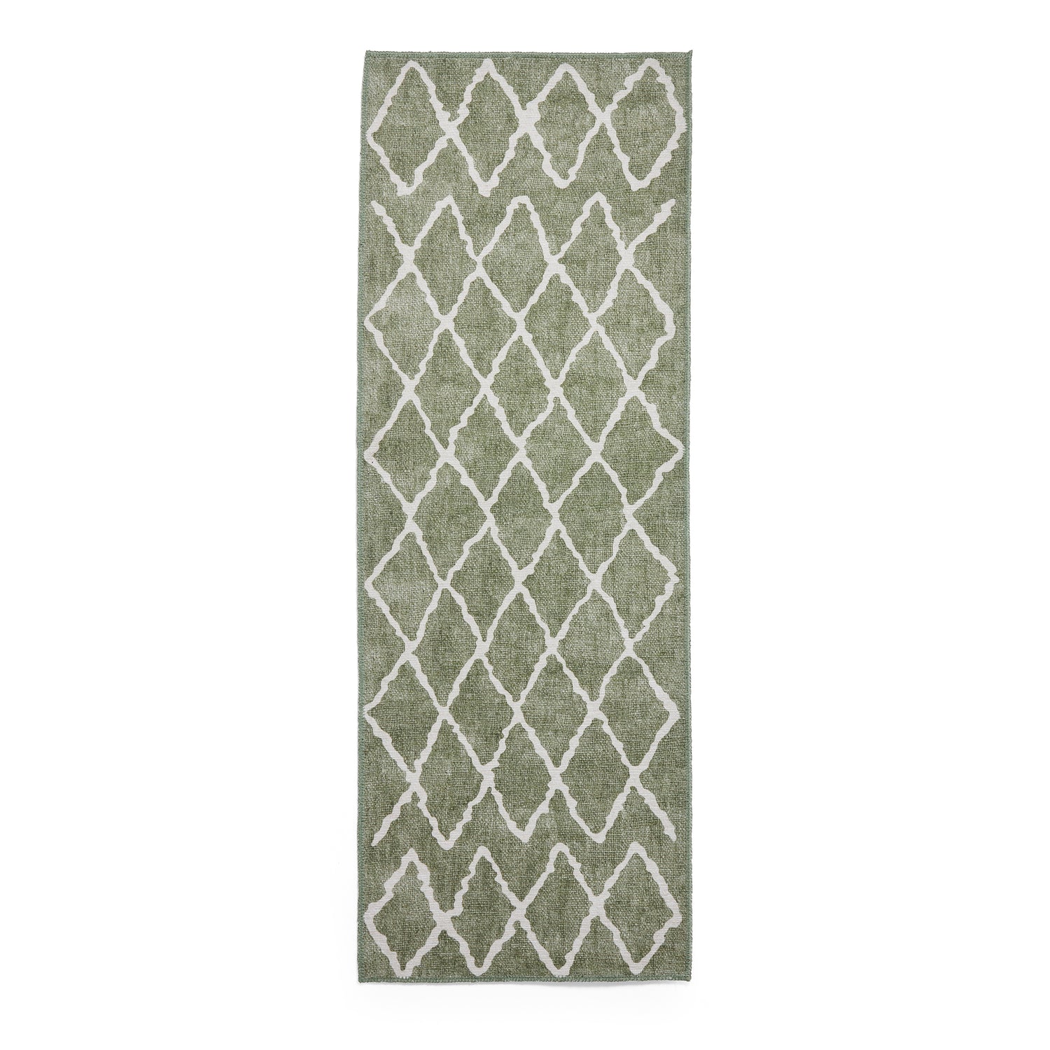 Coral H1060 Digitally Printed Runner Green