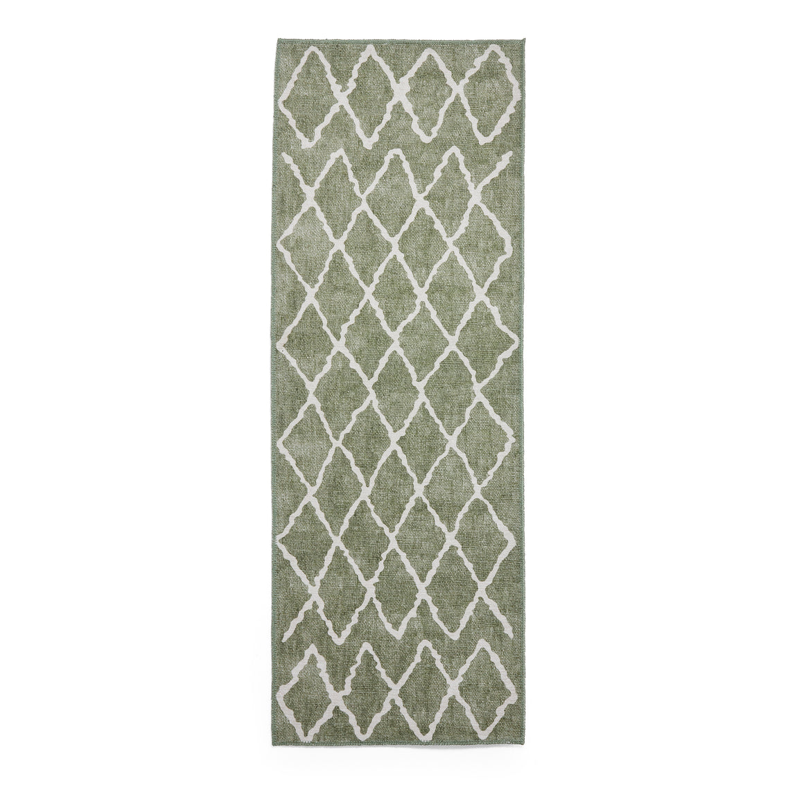 Coral H1060 Digitally Printed Runner Green