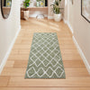 Coral H1060 Digitally Printed Runner Green