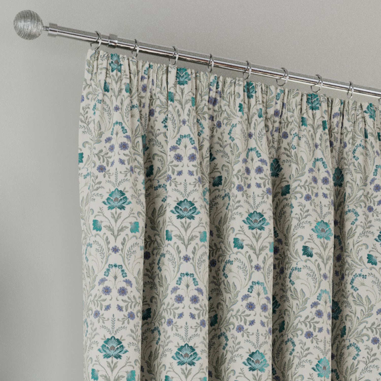 Cotswold Thermal Ready Made Blackout Curtains Blue