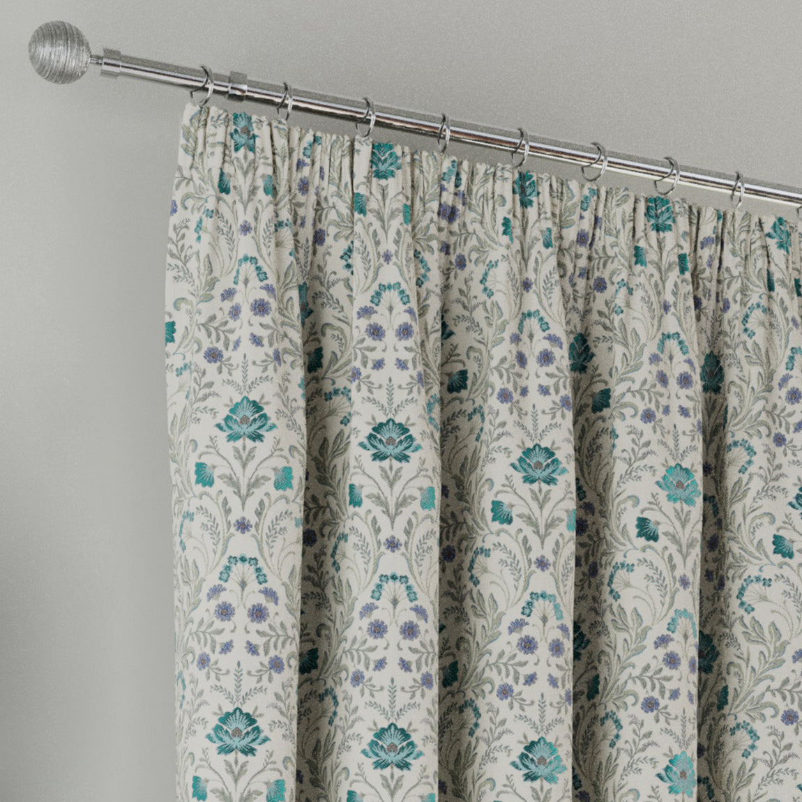 Cotswold Thermal Ready Made Blackout Curtains Blue