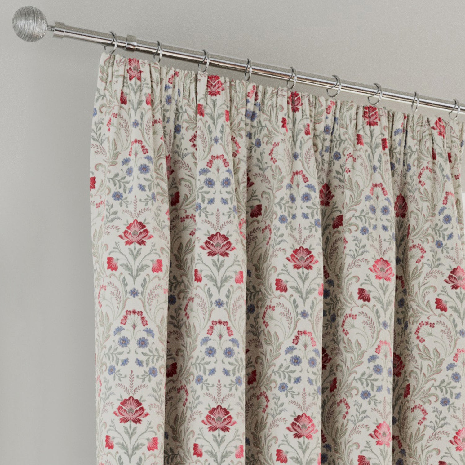 Cotswold Thermal Ready Made Blackout Curtains Red