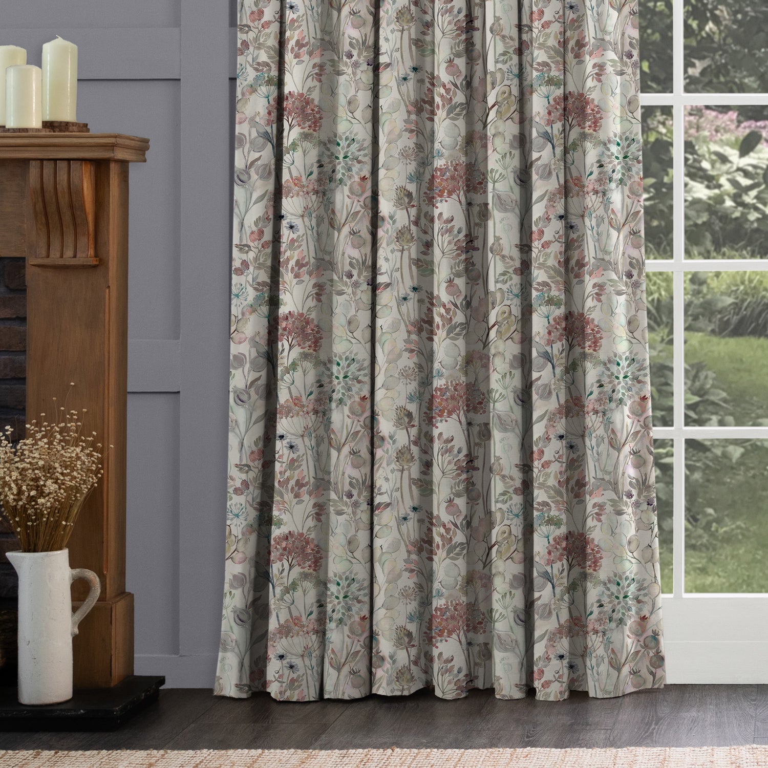Voyage Maison Country Hedgerow Fabric Dawn Cream