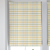 Laura Ashley Cove Check Made to Measure Roman Blind Ochre