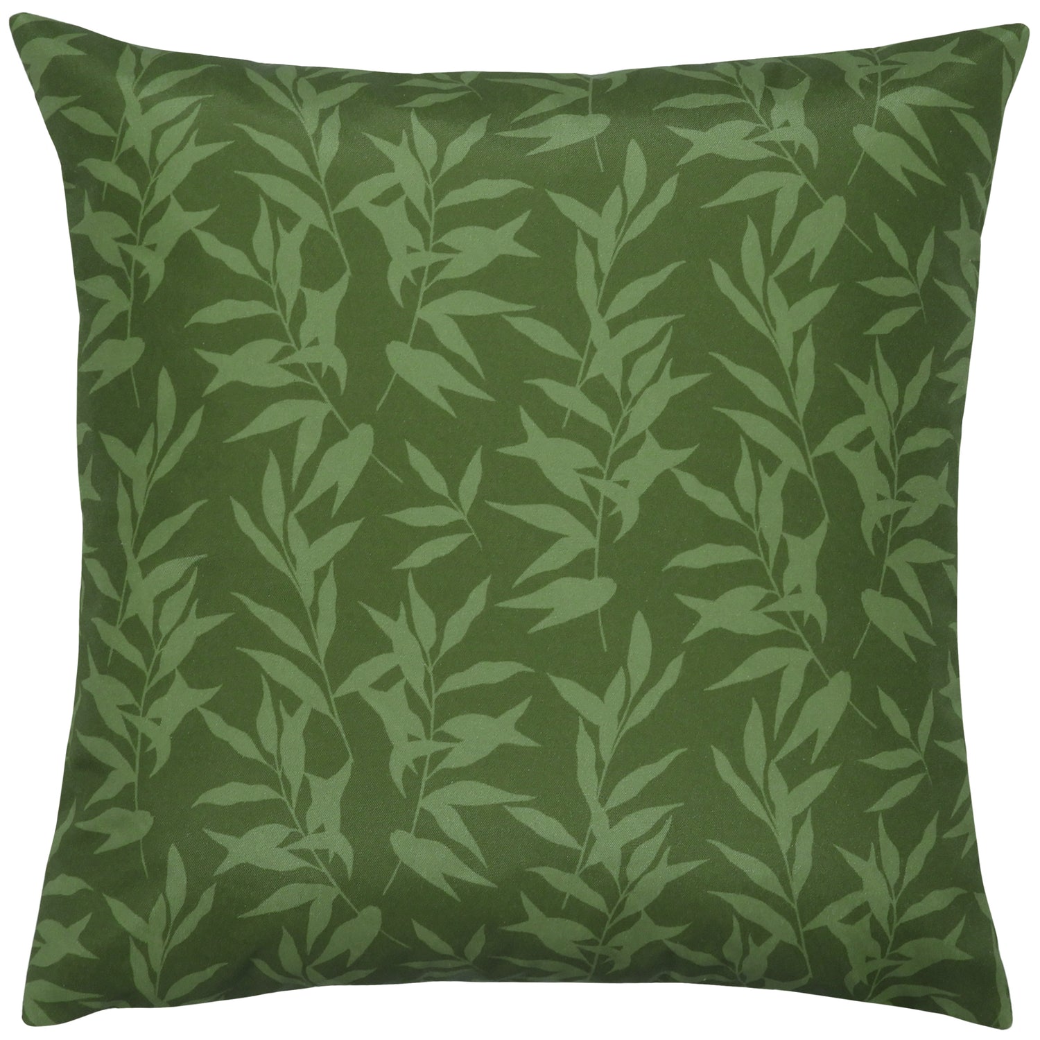 Cranes Outdoor Filled Cushion 43cm x 43cm Blush Forest