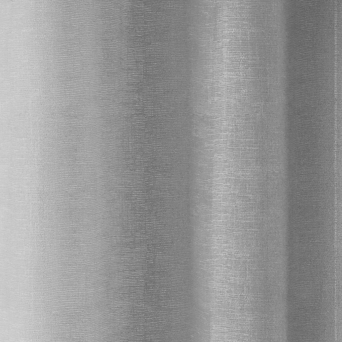 Crete Ready Made Single Voile Curtain Silver