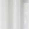 Crete Ready Made Single Voile Curtain White