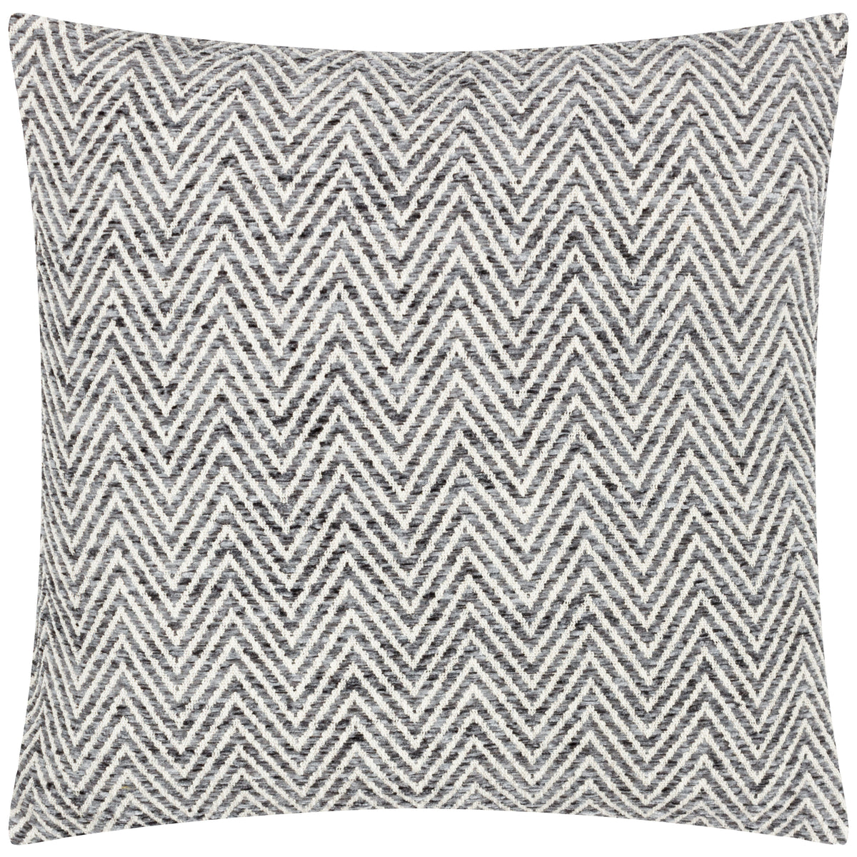 Croft Twill Woven Filled Cushion 50cm x 50cm Charcoal