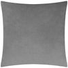 Croft Twill Woven Filled Cushion 50cm x 50cm Charcoal