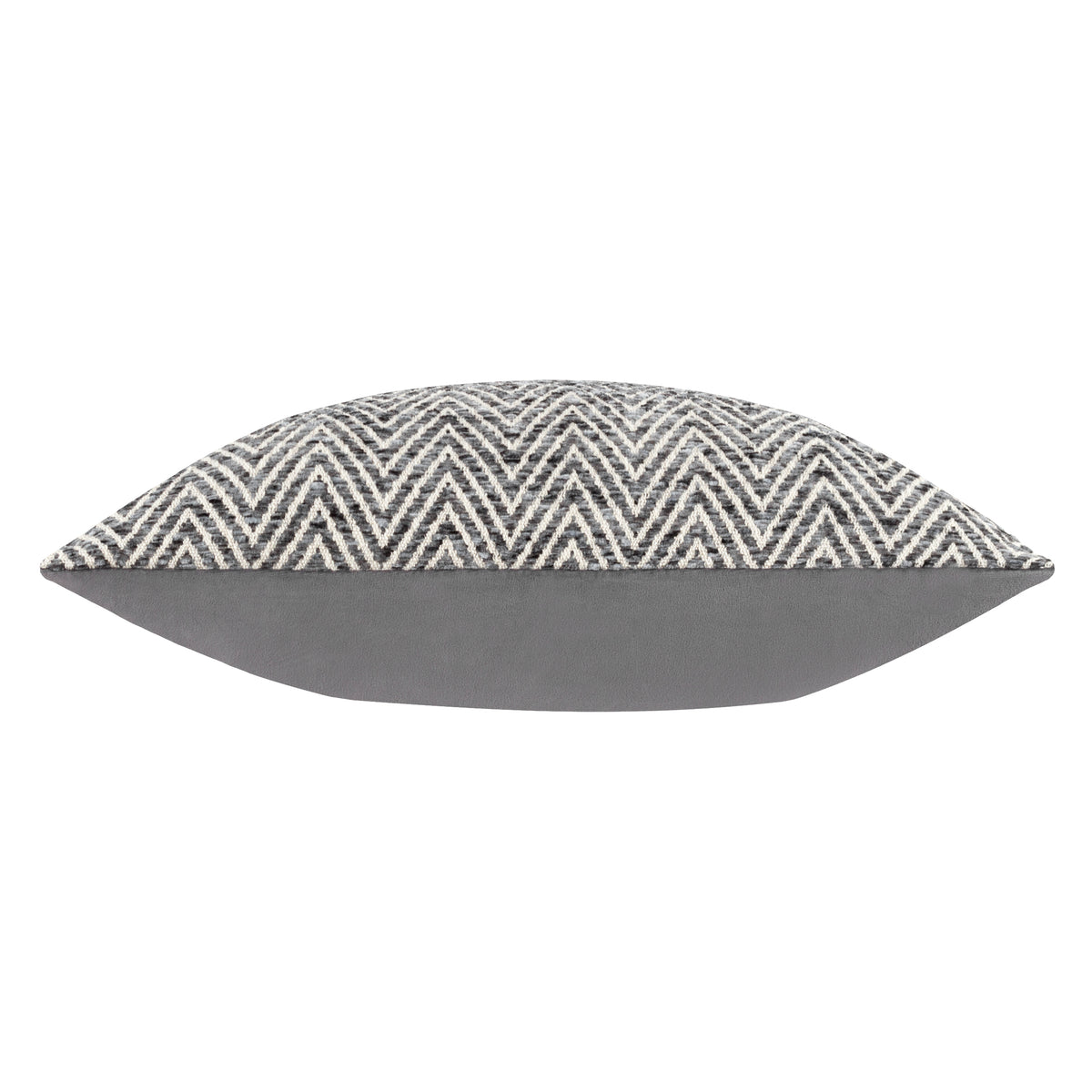 Croft Twill Woven Filled Cushion 50cm x 50cm Charcoal