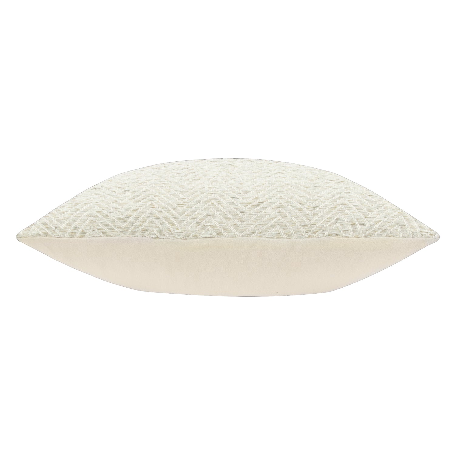 Croft Twill Woven Filled Cushion 50cm x 50cm Natural
