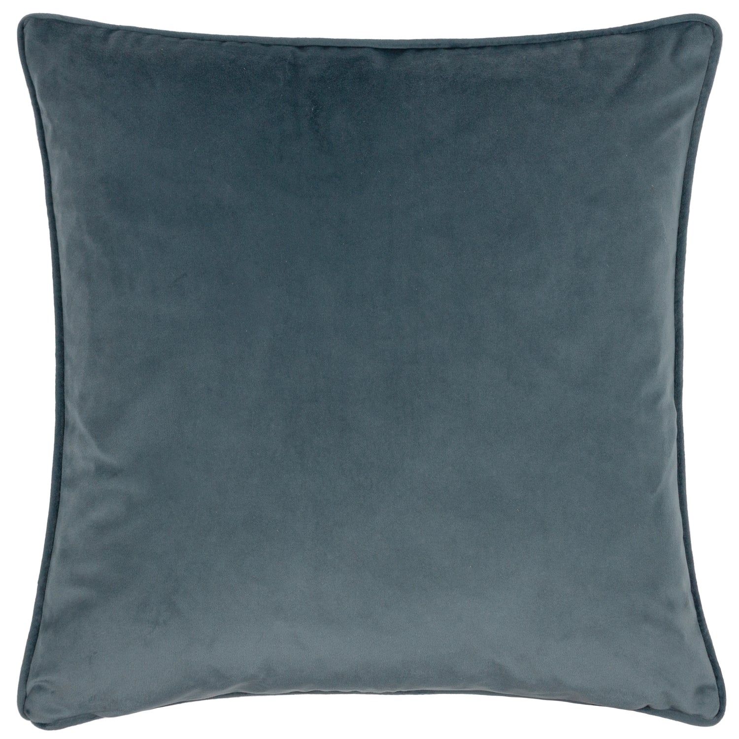 Evans Lichfield Chatsworth Topiary Piped Filled Cushion 43cm x 43cm Petrol