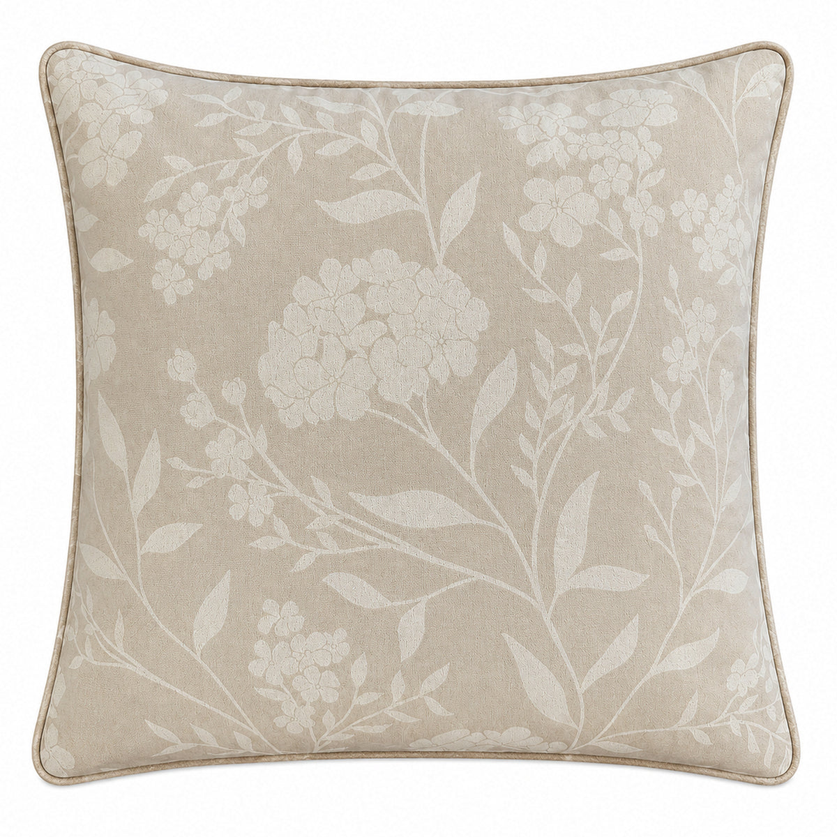Cuba Filled Cushion 43cm x 43cm Cream