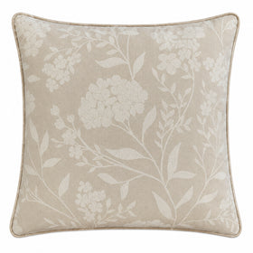 Cuba Filled Cushion 43cm x 43cm Cream
