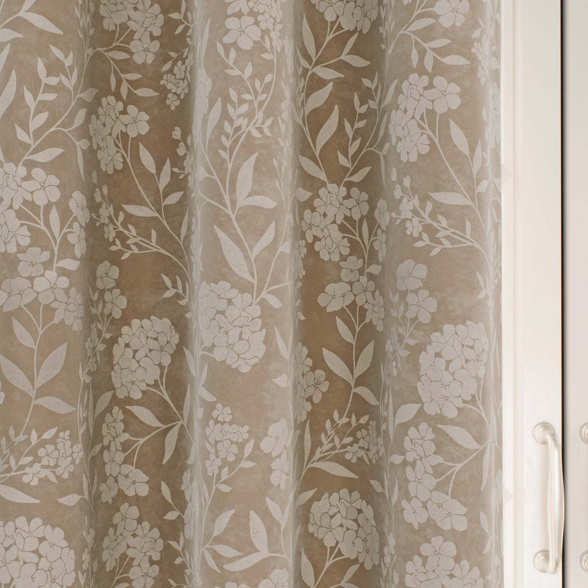 Cuba Thermal Ready Made Eyelet Blackout Curtains Sand