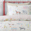 Bedlam Circus Time Duvet Cover Bedding Set Multi