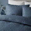 Serene Cavali Super Soft Duvet Cover Bedding Set Dark Blue or Denim Blue