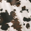 Fusion Cow Print Duvet Cover Bedding Set Natural