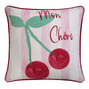 Fusion Cherry Outdoor Filled Cushion 43cm x 43cm Pink