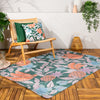 Cypressa Outdoor Indoor Washable 120cm x 170cm Rug Jade