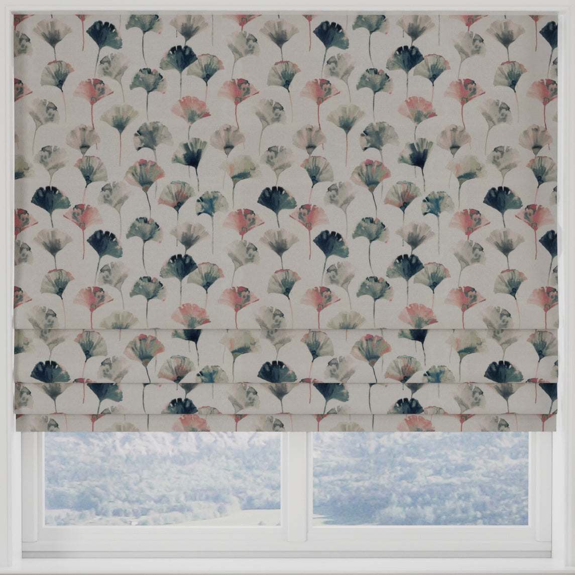 Camarillo Made to Measure Roman Blind Flamingo