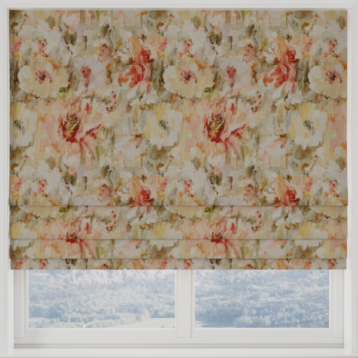 Camile Made to Measure Roman Blind Sienna