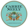 Carrie Neely Star And Harlequin Fabric Duck Egg