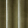 Casa Ready Made Eyelet Blackout Curtains Green