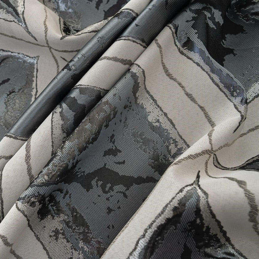 Matrix Ready Made Eyelet Blockout Curtains Charcoal