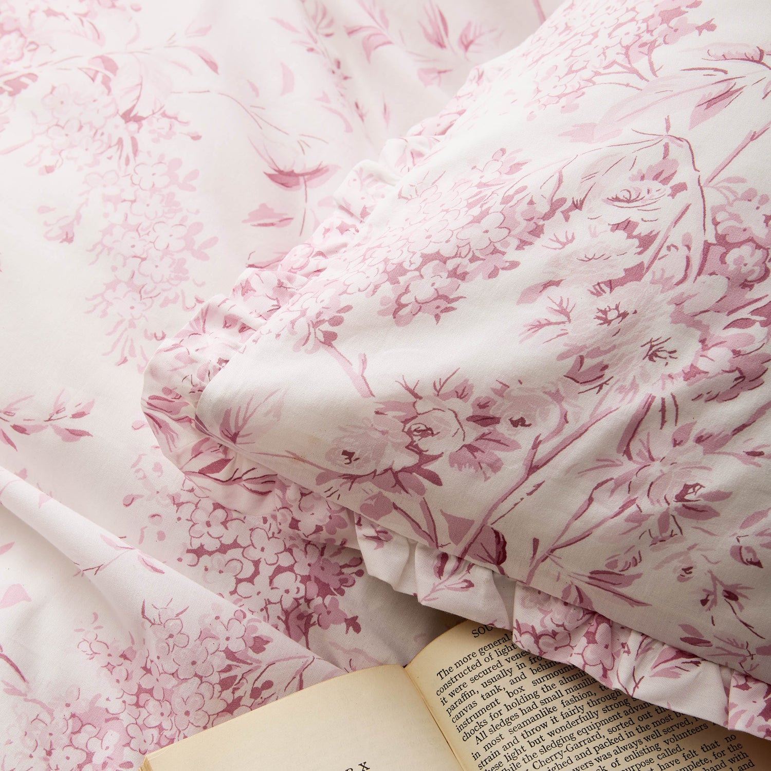 Shabby Chic By Rachel Ashwell Chelsea Duvet Cover Bedding Set Dusky Rose