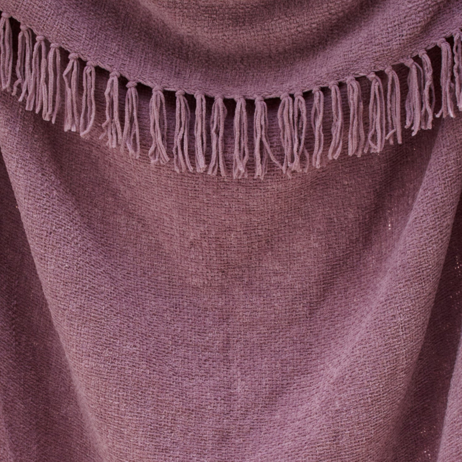 Appletree Chenille 130cm x 180cm Throw Heather