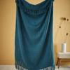 Appletree Chenille 130cm x 180cm Throw Teal