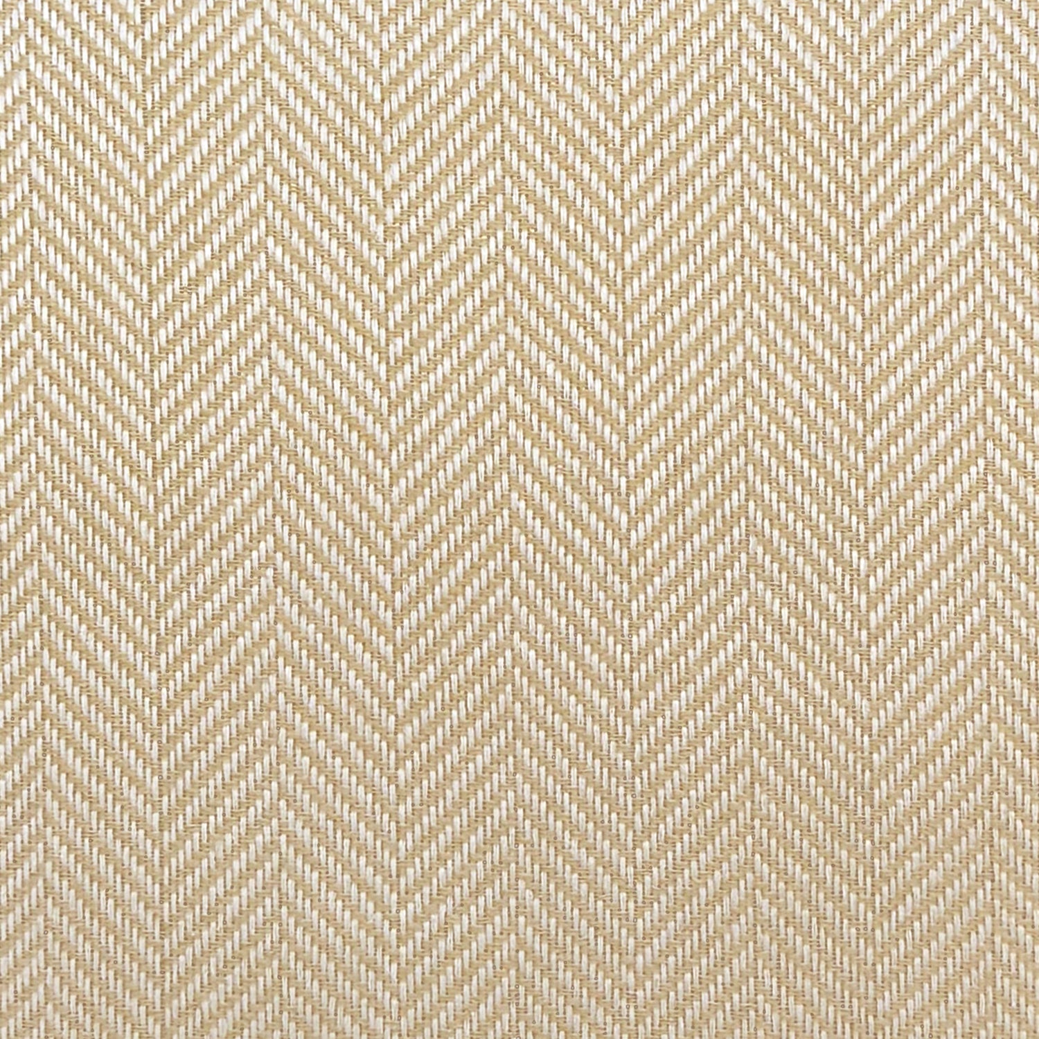 Chester Thermal Herringbone Ready Made Eyelet Blackout Curtains Natural