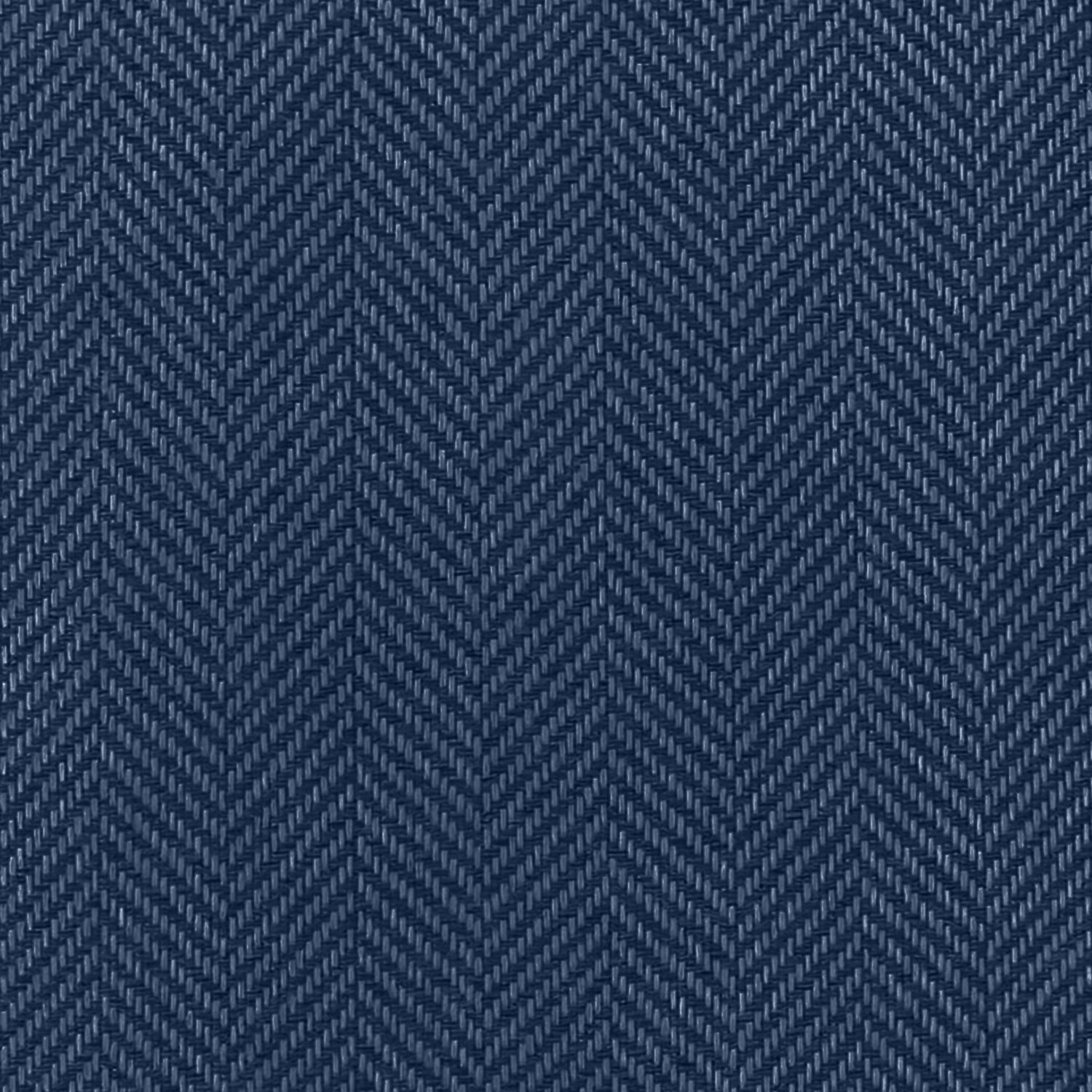 Chester Thermal Herringbone Ready Made Eyelet Blackout Curtains Navy