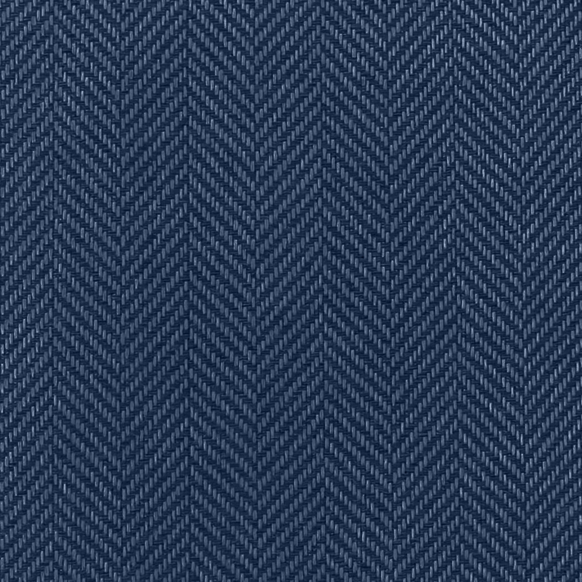 Chester Herringbone Filled Cushion 43cm x 43cm Navy