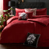 Laurence Llewelyn-Bowen Chic 150cm x 220cm Bedspread Claret