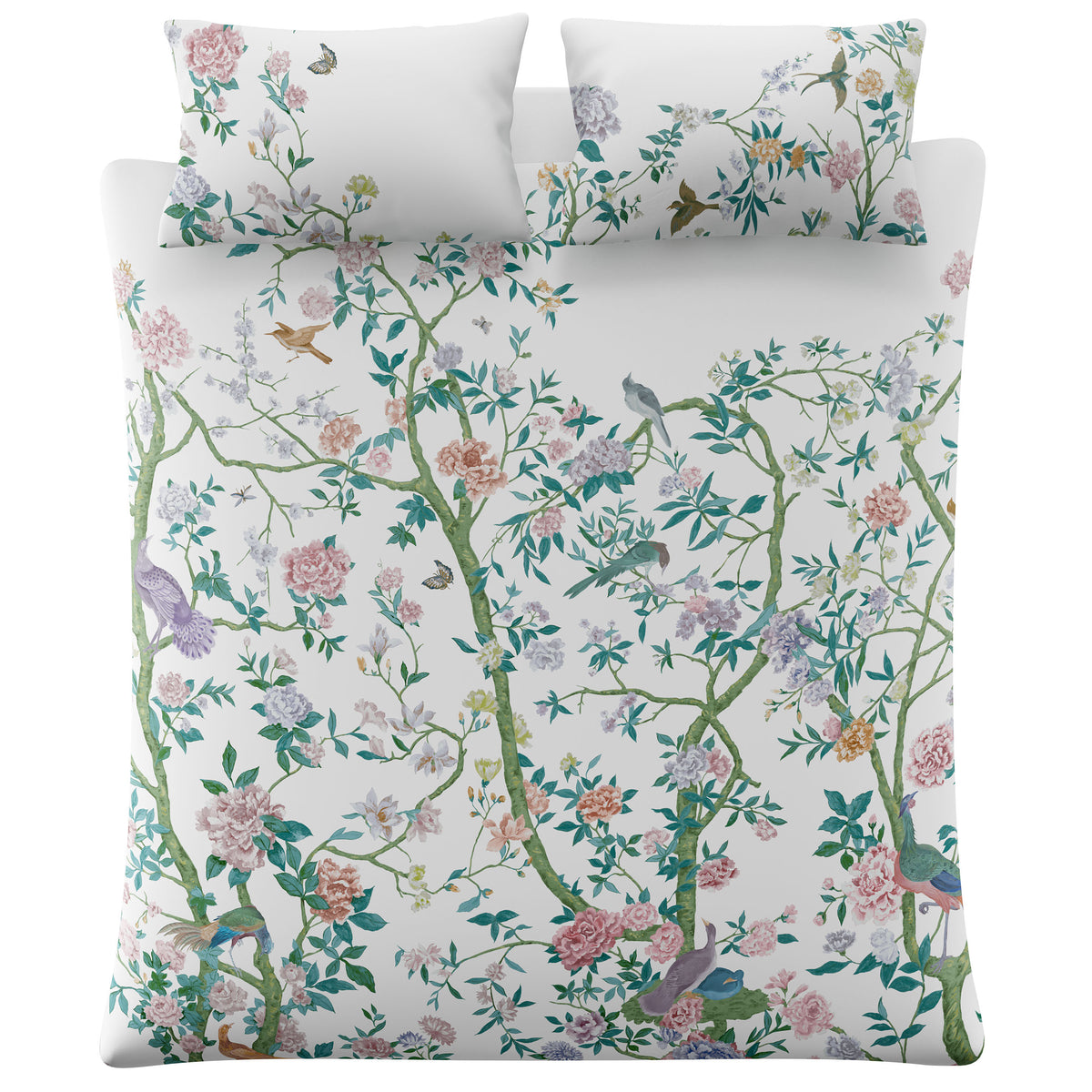 Graham And Brown Chinoiserie Garden Duvet Cover Bedding Set Green