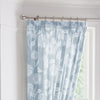 Dreams & Drapes Chrysanthemum Ready Made Pencil Pleat Curtains Blue