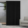 Lugano Made to Measure Wave Curtain + FREE Track Ebony