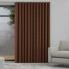 Lugano Made to Measure Wave Curtain + FREE Track Terracotta