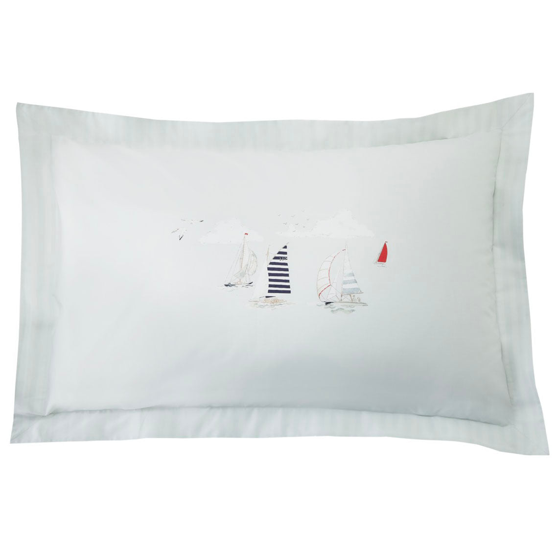 Sophie Allport Coastal Boats Duvet Cover Bedding Set Blue