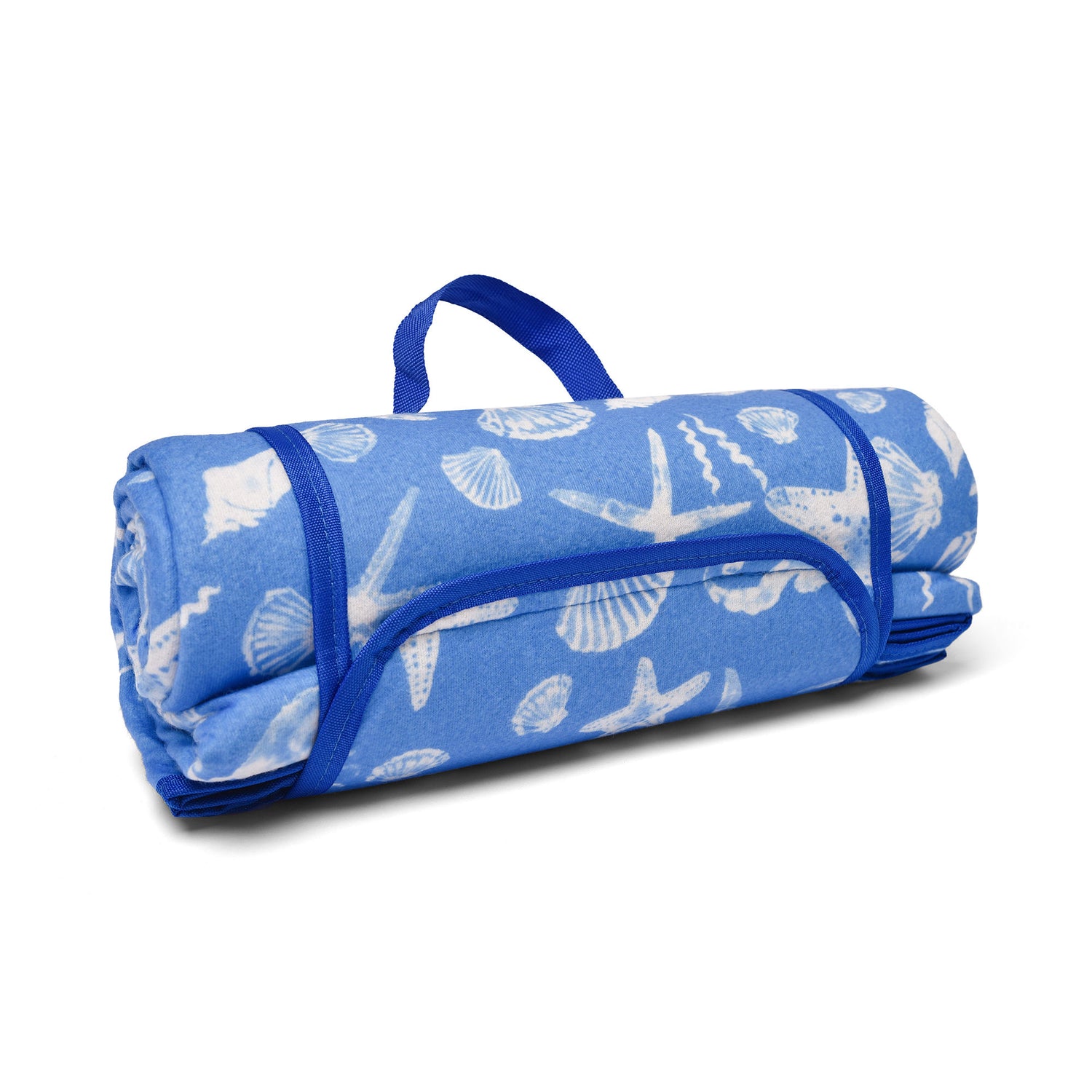Coastal Bay 135cm x 150cm Picnic Blanket Blue