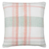Laura Ashley Colton Check Feather Filled Cushion 50cm x 50cm Sage