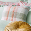 Laura Ashley Colton Check Feather Filled Cushion 50cm x 50cm Sage
