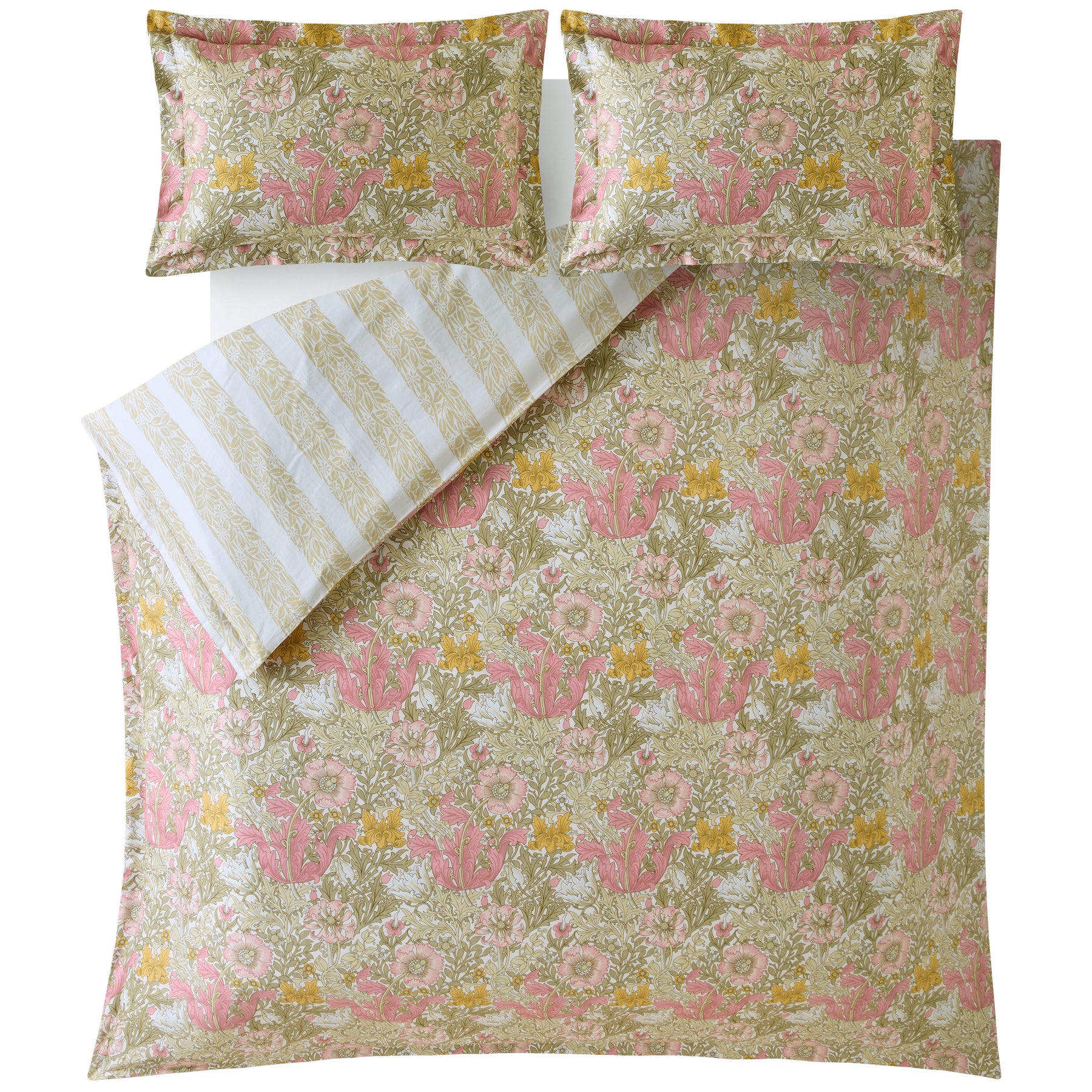 William Morris At Home Compton Duvet Cover Bedding Set Summer
