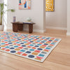 Catherine Lansfield Connect Geo Modern Geometric Rug Multi