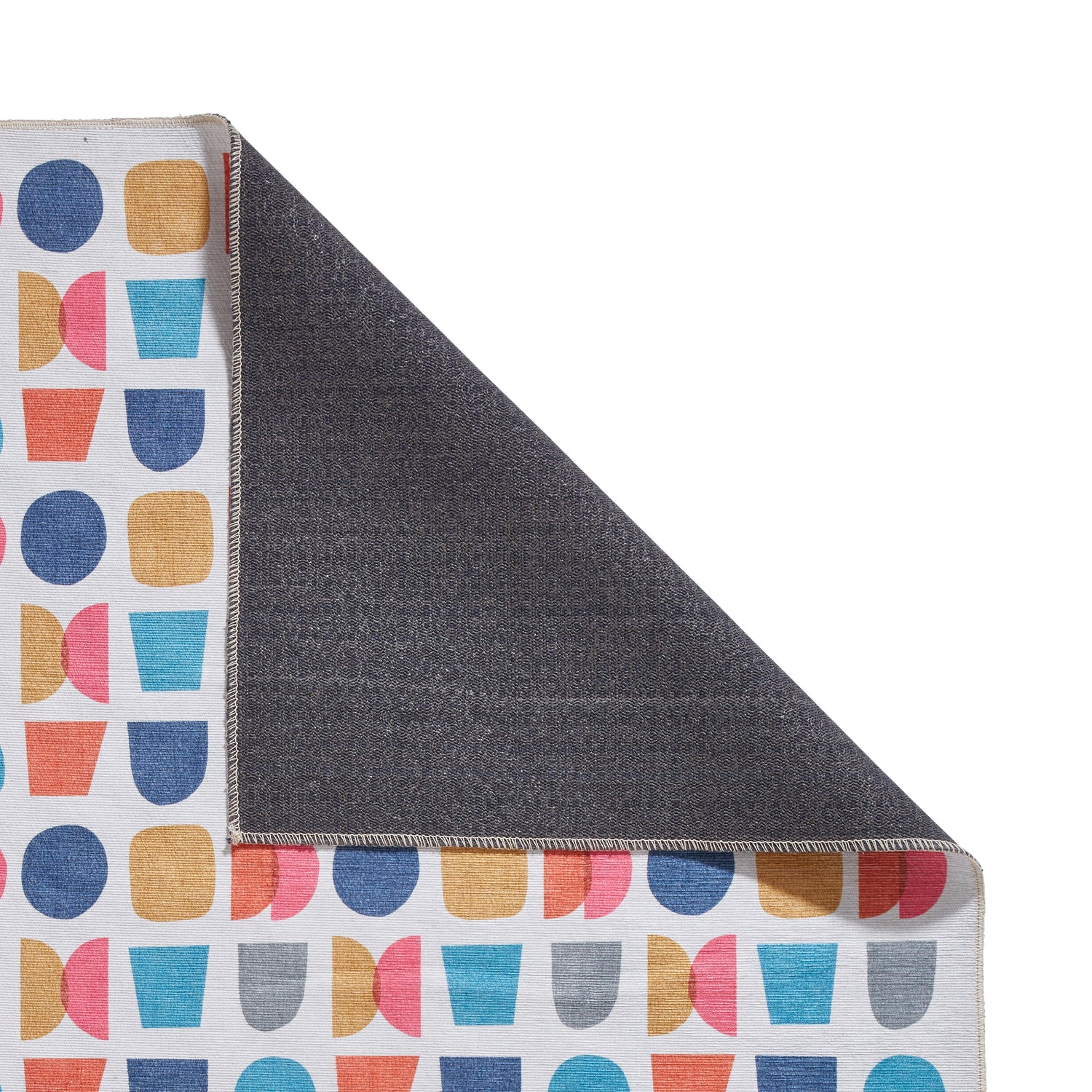 Catherine Lansfield Connect Geo Modern Geometric Rug Multi