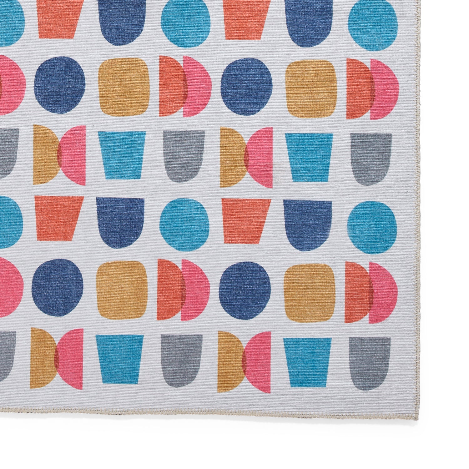 Catherine Lansfield Connect Geo Modern Geometric Rug Multi