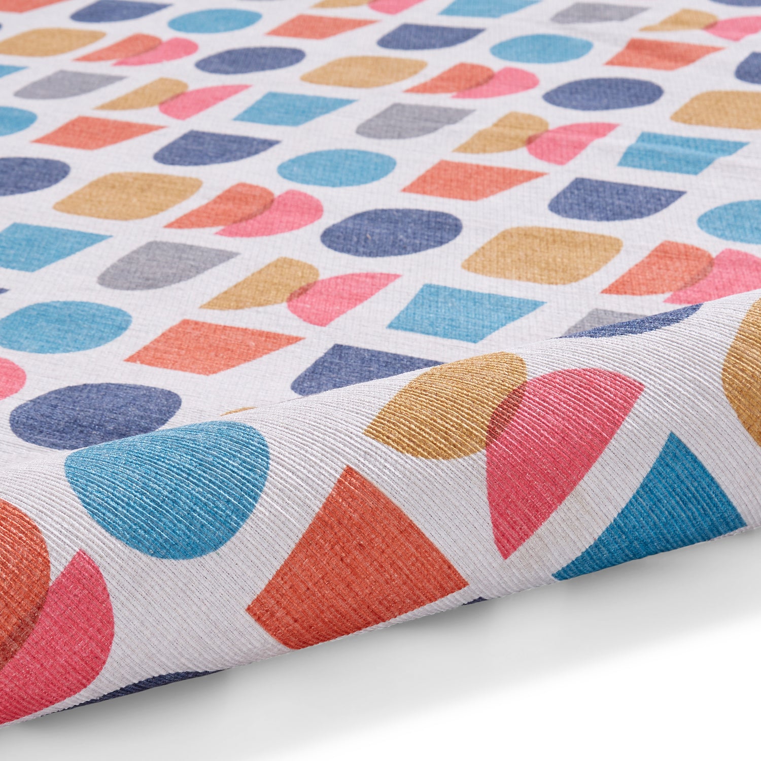 Catherine Lansfield Connect Geo Modern Geometric Rug Multi